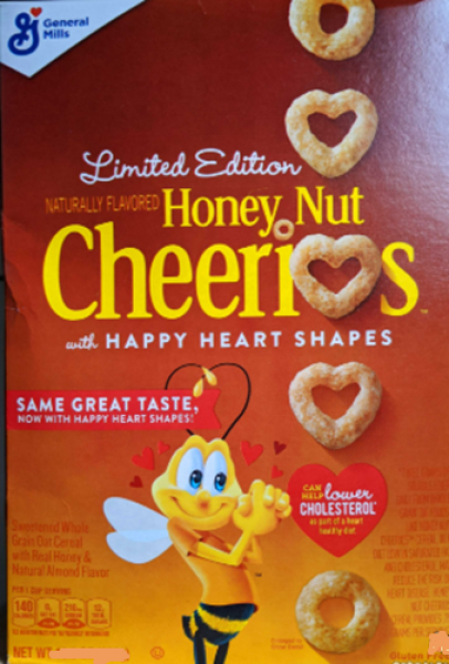General Mills CHEERIOS 'Honey Nut' Cerealien with real Honey 779 gr
